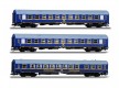 01662 Tillig Set of 3 Passenger cars Tourex (set 1)